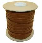 Flat synthetic strap 10mm- colour LIGHT BROWN