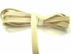 Synthetic covered elastic band 14mm - colour cream
