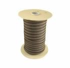 Rubber band for buckles 8mm - colour brown