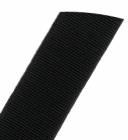 Flat elastic bands stretching in width  / 40mm / - colour black