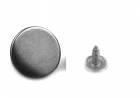 Button for Jeans 20 AMERICANO SMOTH - old nickel / stainless steel /