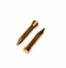 Brass hand tack conical head FI2,9/18 - packaging 20 pieces