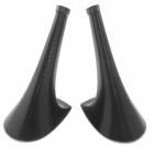 Heels Plastic Black JMC 1103/2/C