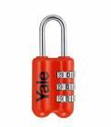 Combination Padlock Yale YP2 - Red