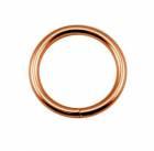 METAL RING 30/4mm COLOUR GOLD