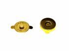 Magnetic fasteners 18mm - colour gold
