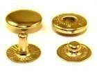 Snap fasteners 12,5 ALFA / GOLD /  package 20 pieces