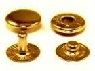 Snap fasteners 15 ALFA / GOLD /  package 20 pieces