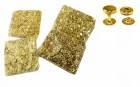 Snap fasteners 10,5 ALFA / GOLD /  package 720 pieces
