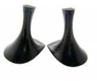 Heels Plastic Black JMC 6004/2/C
