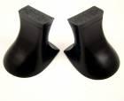 Heels Plastic Black PLASTBUT 50429/2/C