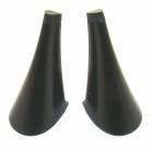 Heels Plastic Black PLASTBUT 95581/2/C