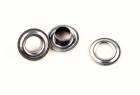 Eyelets with base 10  / colour nickel / - packaging 50 pieces