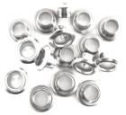 Eyelets 5  / colour nickel / - packaging 100 pieces