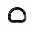 D-rings standard 22/20/5mm- colour black matt