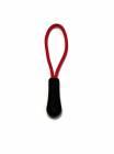 Zip puller synthetic CLASSIC - colour black - red