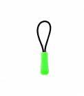 Zip puller synthetic CLASSIC - colour green