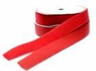 Velcro hook and loop 50mm - colour red