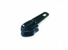 slider 7 to nylon waterproof spiral zip  fasteners auto lock - colour black