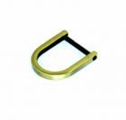 handle, twisted shackle / 6021/-20mm-colour old brass