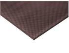 RUBBER DUROTOP / 6MM / - colour brown - 1/2 sheet