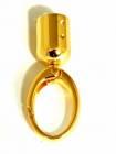 handle to bags with snap hook 3153/15mm-colour gold