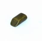 METAL FITTING FOR ZIP TAPE GLOSSY OLD BRASS MODEL 1753
