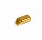 METAL FITTING FOR ZIP TAPE GLOSSY GOLD MODEL 0650