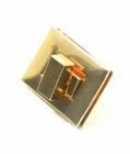Briefcase  lock model PR38/28 colour gold