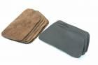 Heel grips REPAIR KITS leather ELISEO- / BROWN /  size midium - PACKAGING 5 PAIRS