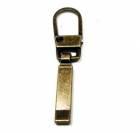 Zip puller 3 - colour old brass