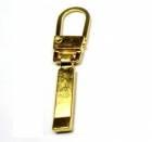 Zip puller 3 - colour gold